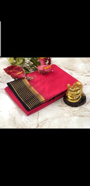 Post image Whatsapp 7358506326

Premium crepe mysore silk sarees with blouse piece