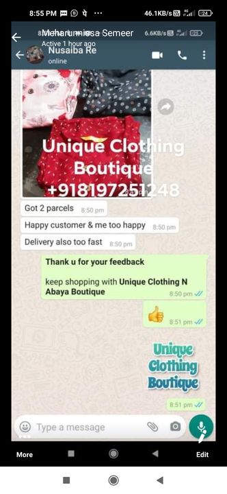 Reyon kurthis uploaded by Unique Clothing N Abaya Boutique on 7/12/2021