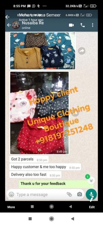 Reyon kurthis uploaded by Unique Clothing N Abaya Boutique on 7/12/2021