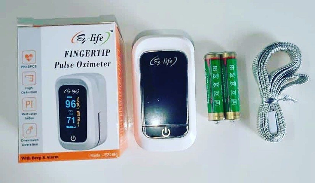 *EZLIFE PULSE OXIMETER # MRP@4800 # 1 YEAR WARRANTY* uploaded by business on 8/21/2020