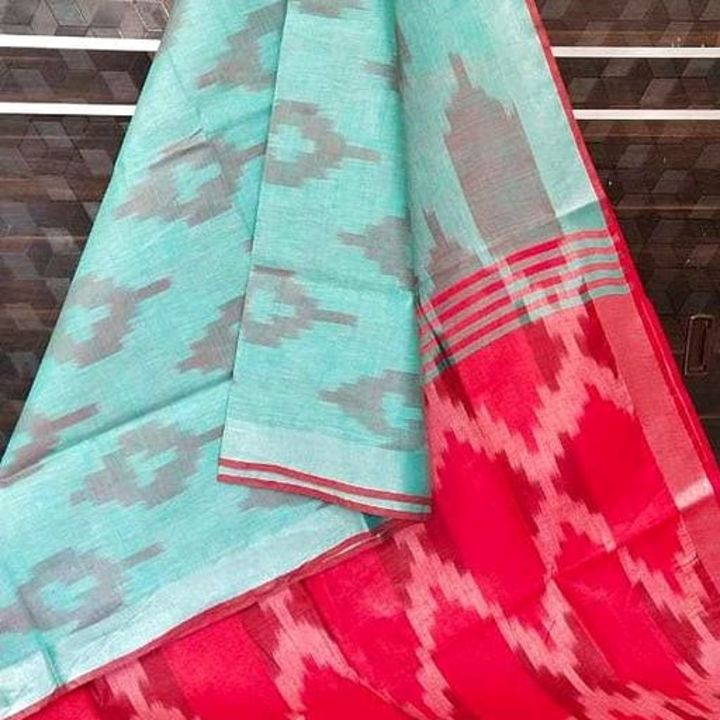 Cotton silk saree uploaded by Bhagalpuri silk fabric on 7/12/2021