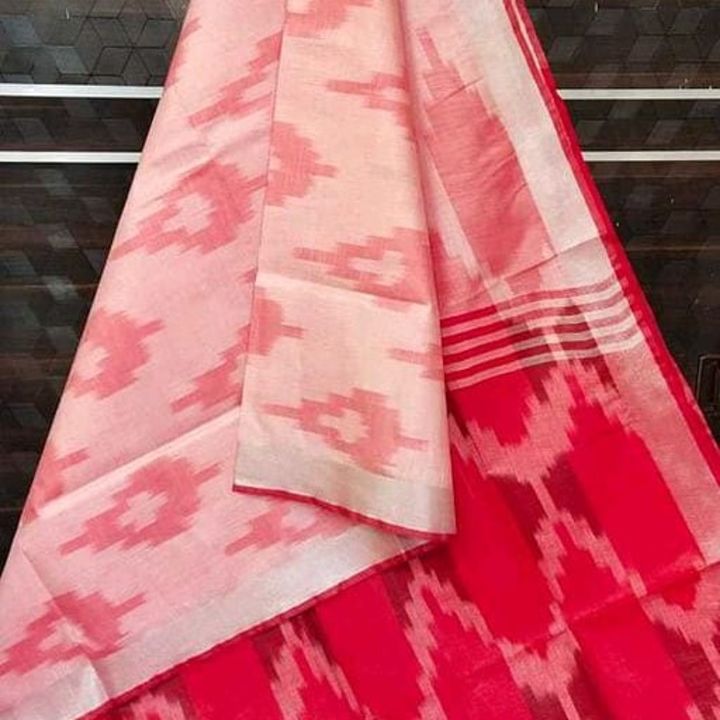 Cotton silk saree uploaded by Bhagalpuri silk fabric on 7/12/2021