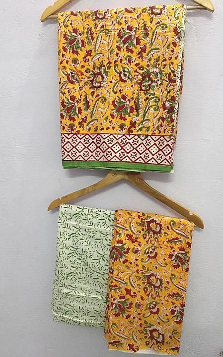 Post image Cotton Suit With Cotton Duptta Hand Block Print Heavy Fabric Used And Colour Fast Guarantee