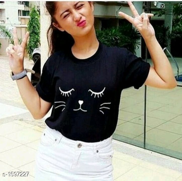 👉Diva Voguish Cotton Printed T-Shirts

Fabric uploaded by Girls top on 7/12/2021