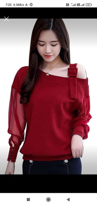 Girls' top styles uploaded by Alisha Fashion Point on 7/12/2021