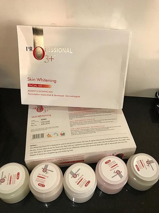 O3 PROFESSIONAL facial kit mrp 3000 +
Skin whitening , gold diamond @  530 +70 shipping

Packaging i uploaded by Online mall on 5/28/2020