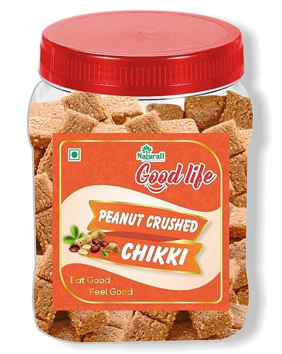 Peanut crushed chikki 250gm MRP 85 uploaded by business on 8/21/2020