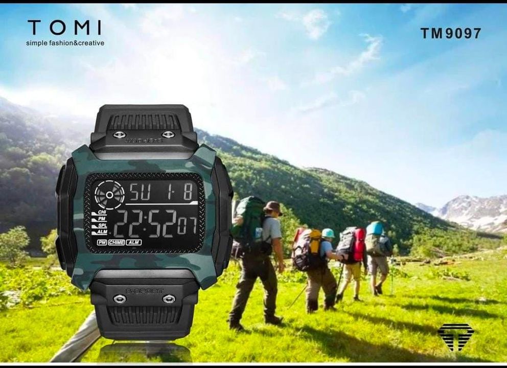 Tomi Digital watch uploaded by TIMETRAP on 7/12/2021