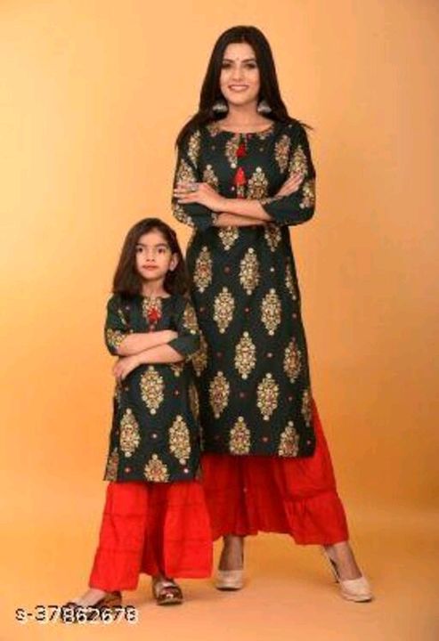Mother daughter combo dress uploaded by B blushed cosmetic on 7/12/2021