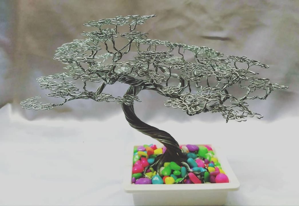 Metal wire Bonsai uploaded by business on 7/12/2021