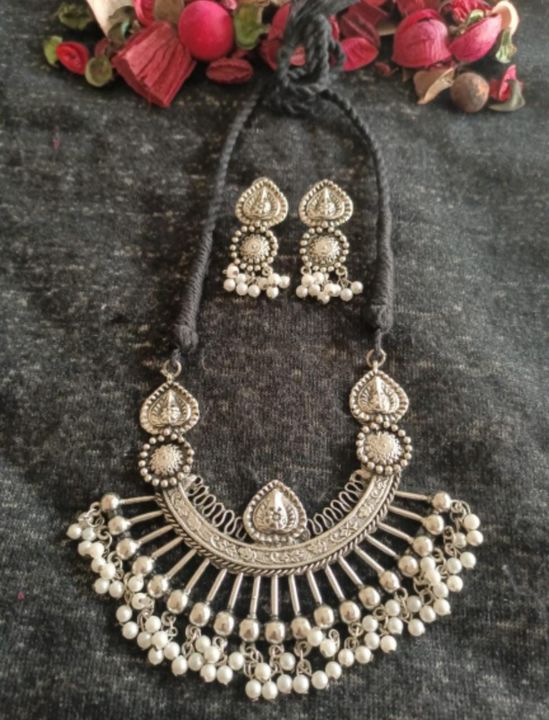 Oxidized jwellery  uploaded by Fashion fusion on 7/12/2021