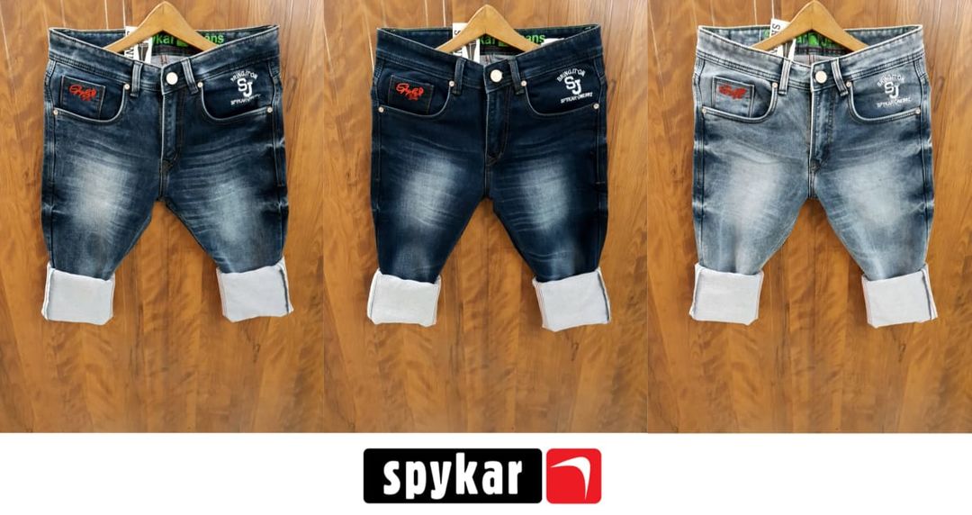 Knitted lycra Jean's uploaded by Sv garments mfg & suppliers of whol on 7/12/2021