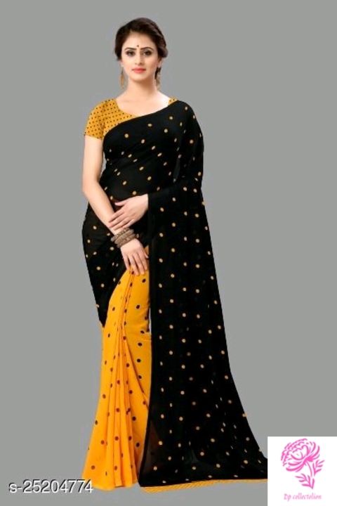 Geogortte saree uploaded by Dp collection on 7/13/2021