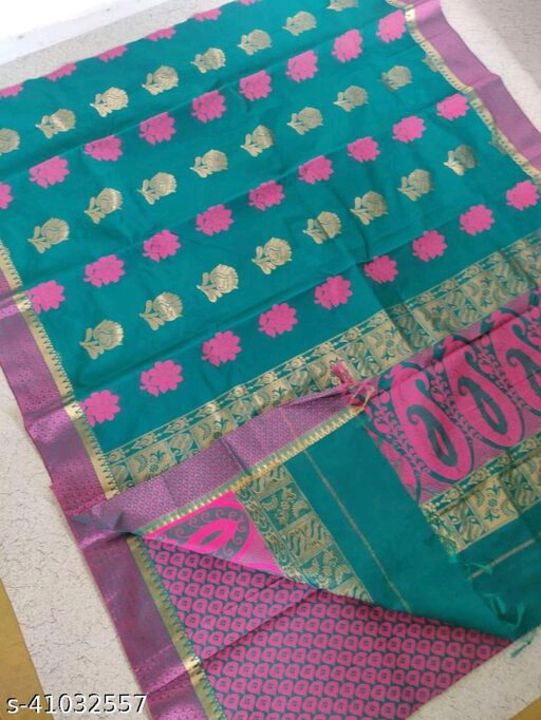 Post image Trendy drishya Saree fabric soft silk  running blouse fabric of blouse art silk  price 679 only hurry up check out this product