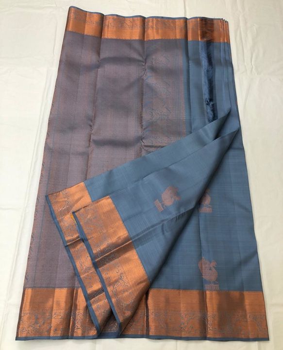 Kanchipuram pure silk saree uploaded by Lucky Trendy Fashions on 7/13/2021