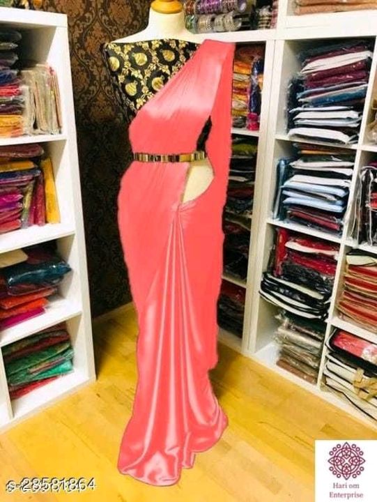 SATIN SAREE uploaded by business on 7/13/2021