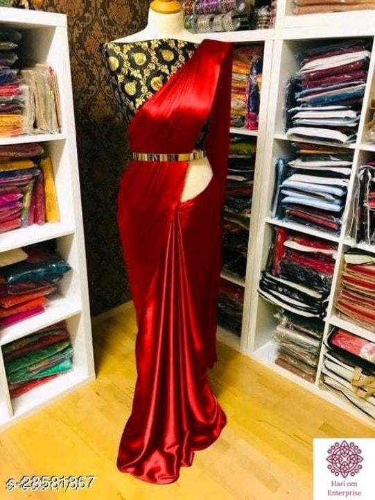 SATIN SAREE uploaded by business on 7/13/2021