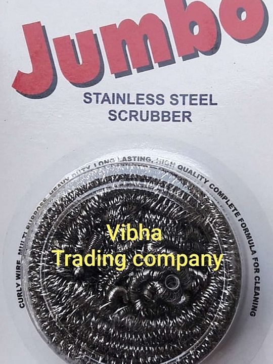 Stainless steel scruber uploaded by Vibha trading company on 8/22/2020