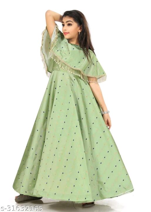 Post image Girls dress.    Catalog Name:*Fancy Girls Ethnic Gowns*Fabric: CottonSleeve Length: SleevelessPattern: SolidMultipack: 1Sizes: 5-6 Years, 15-16 Years, 13-14 Years, 1-2 Years, 11-12 Years, 3-4 Years, 7-8 Years, 9-10 YearsDispatch: 2-3 Days*Proof of Safe Delivery! Click to know on Safety Standards of Delive