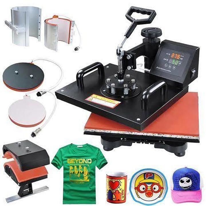 Sublimation Heat Press Machine 5 in 1 uploaded by KARISHMA ADS  on 5/28/2020