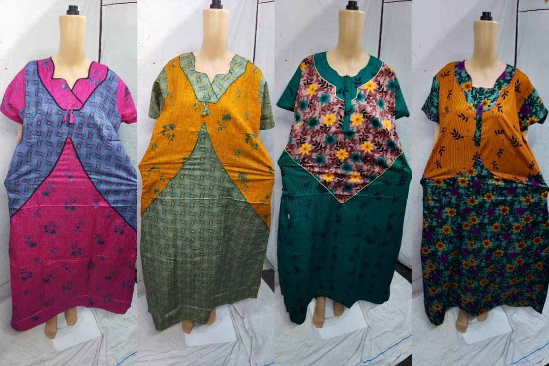 Post image Hi guys New Model Neck Nighty collection available