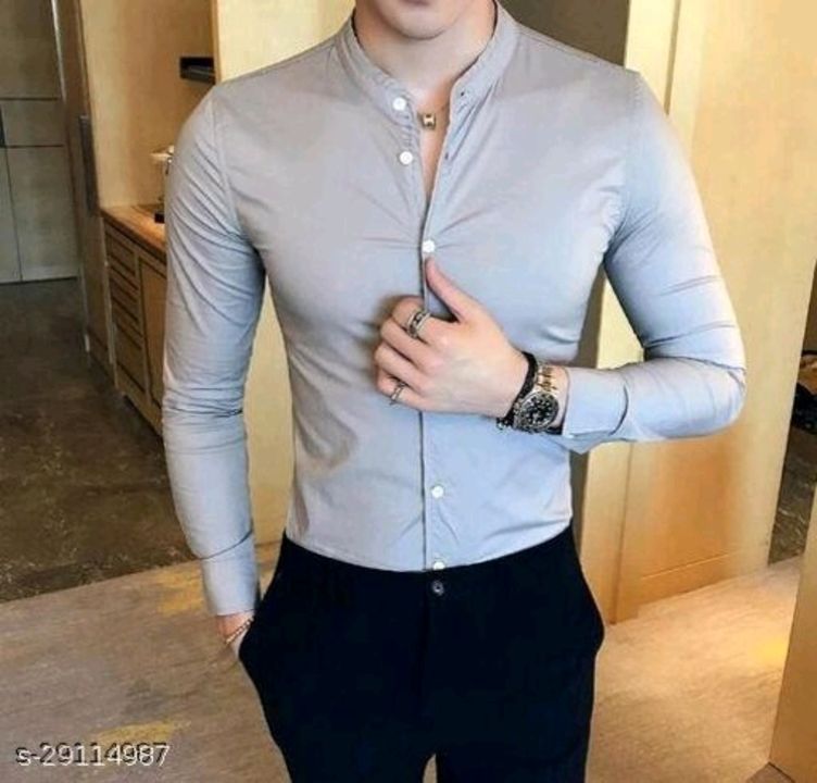 Trendy Latest Men Shirt  uploaded by Aditya clothes collection on 7/13/2021