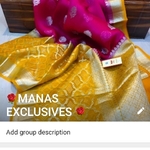 Business logo of Manas collections