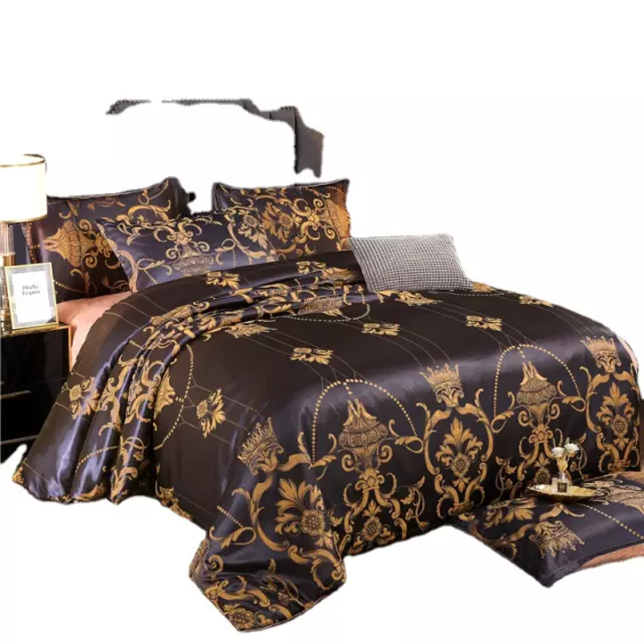 Post image IMPORTED LUXURY BEDDING SETS WITH HEAVY COMFORTER/QUILT. MORE DETAILS ON WHATSAPP +919915637888.