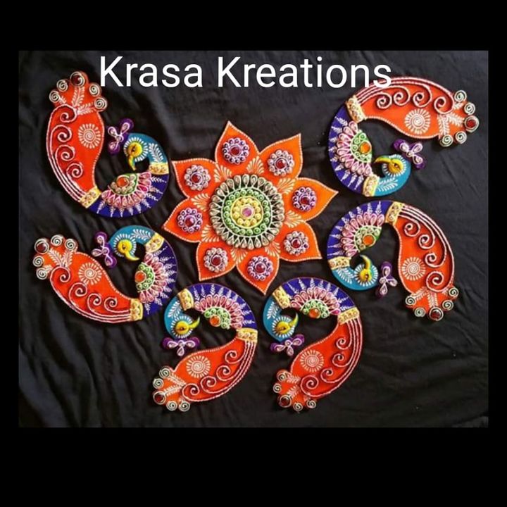 Rangoli uploaded by Krasa Kreations on 7/13/2021
