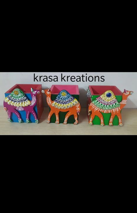 Pen holder uploaded by Krasa Kreations on 7/13/2021