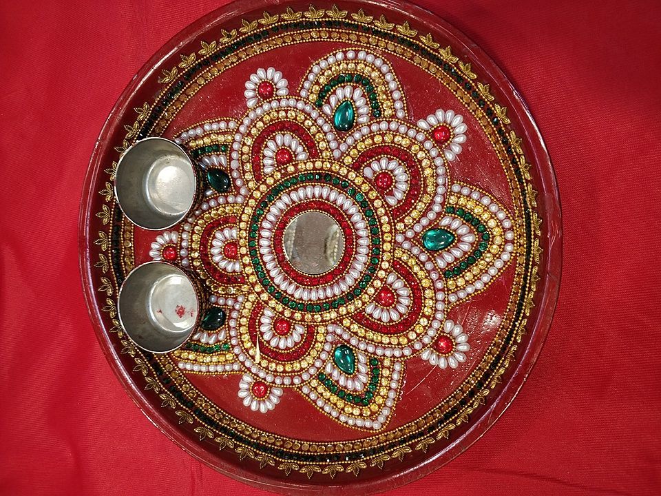 Post image Hey! Checkout my new collection called Pooja thali .