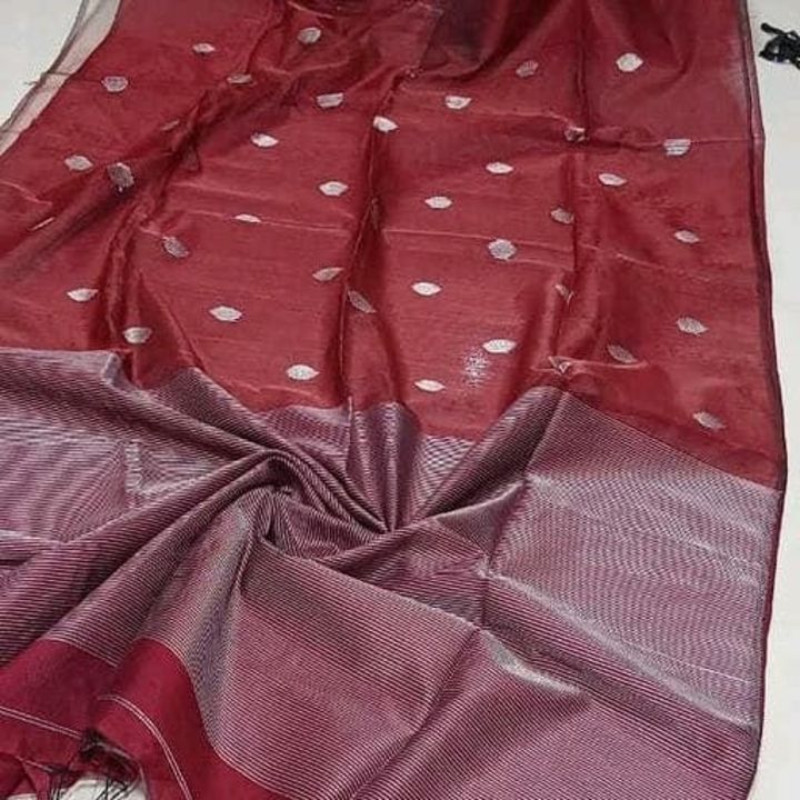 matka silk muslin oranzaga half  saree uploaded by Bhagalpuri silk fabric on 7/13/2021