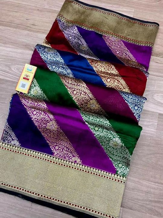 Dai Emboz uploaded by Semi silk Saree (Banarasi Saree) on 7/13/2021