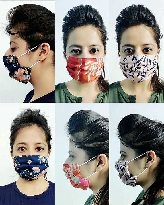 Post image Hey! Checkout my new collection called Women's cotton printed face mask.