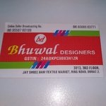 Business logo of BHUWAL DESIGNERS
