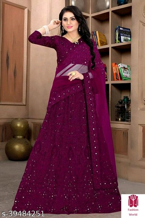 Catalog Name:*Kashvi Refined Women Lehenga*
Topwear Fabric: Taffeta Silk,Net
Bottomwear Fabric: Taff uploaded by business on 7/14/2021