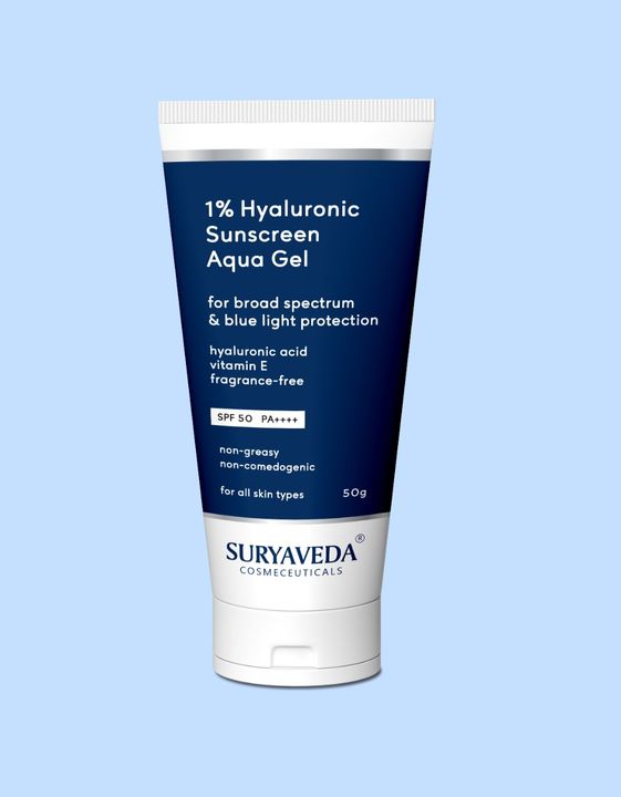 Sunscreen Aqua Gel with 1% Hyaluronic Acid  uploaded by business on 7/14/2021