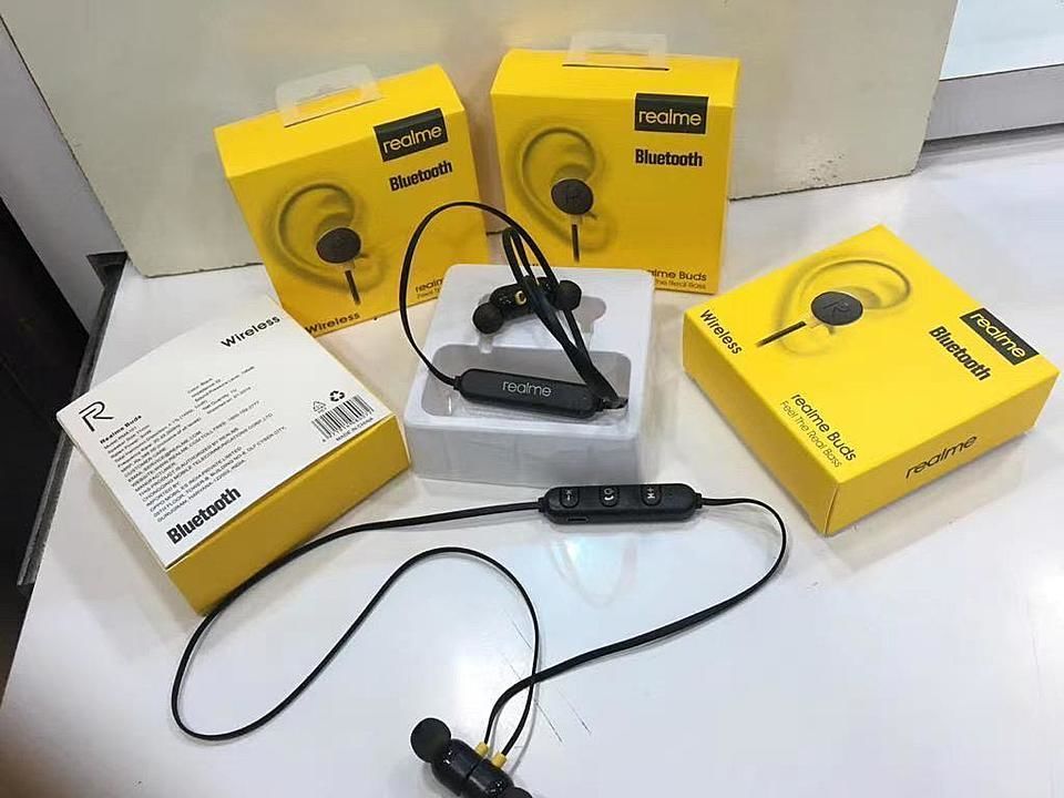 Realme here Birds Tu 6 hours battery backup Bluetooth uploaded by NS WORLD MOBILE ACCESSORIES  on 8/22/2020
