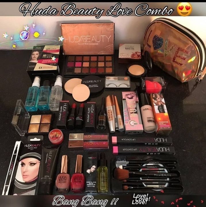 Huda beauty combo  uploaded by Cosmetic queen on 7/14/2021