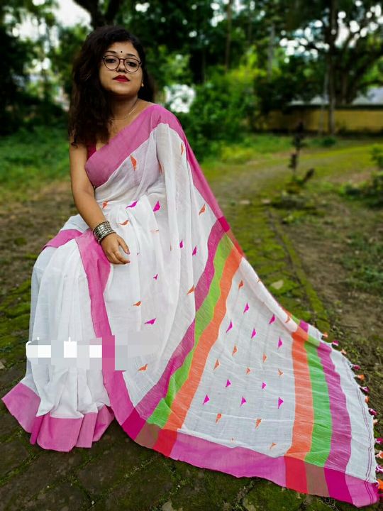 Post image Soft Khadi Saree Contact my wphttps://chat.whatsapp.com/EnN5uGS5bcKBm0BGlqL7PR