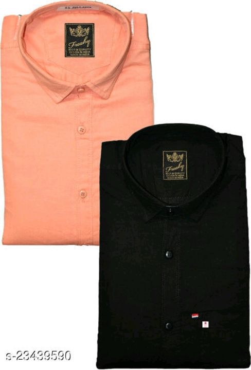 Post image Trendy graceful men's cotton shirts. Free delivery and cash on delivery available. Price :- 699/- (COMBO OFFER)