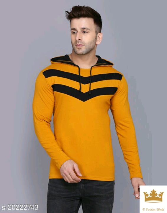 Post image Comfy Fashionable Men Tshirts
Catalog Name:*Comfy Fashionable Men Tshirts*Fabric: CottonSleeve Length: Long SleevesPattern: ColorblockedMultipack: 1Sizes:S (Chest Size: 38 in, Length Size: 24 in) M (Chest Size: 40 in, Length Size: 25 in) L (Chest Size: 42 in, Length Size: 26 in) XL (Chest Size: 44 in, Length Size: 27 in)

(Chest Size: 44 in, Length Size: 27 in) 
Dispatch: 1 Day