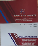 Business logo of Pooja Garments 