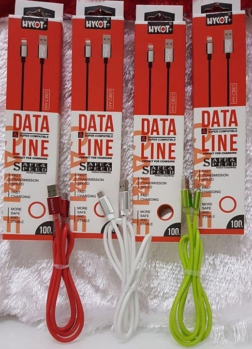 HY COTT+ MICRO USB DATA CABLE uploaded by KHANTRADERS on 8/22/2020