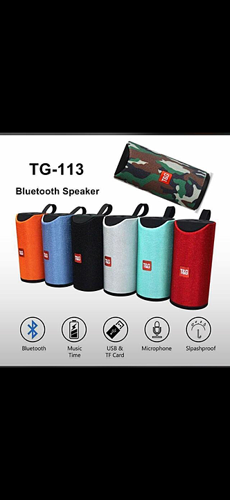 Tg 113 Bluetooth Speaker  uploaded by business on 8/22/2020