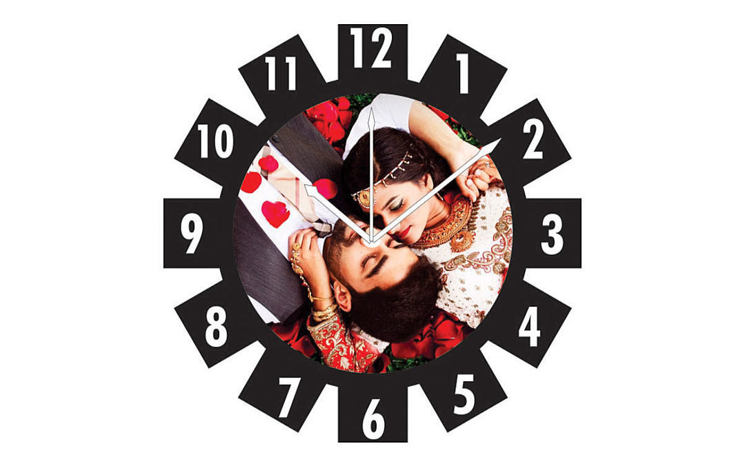 Sublimation Photo Fream Wall Clock uploaded by KARISHMA ADS  on 5/28/2020