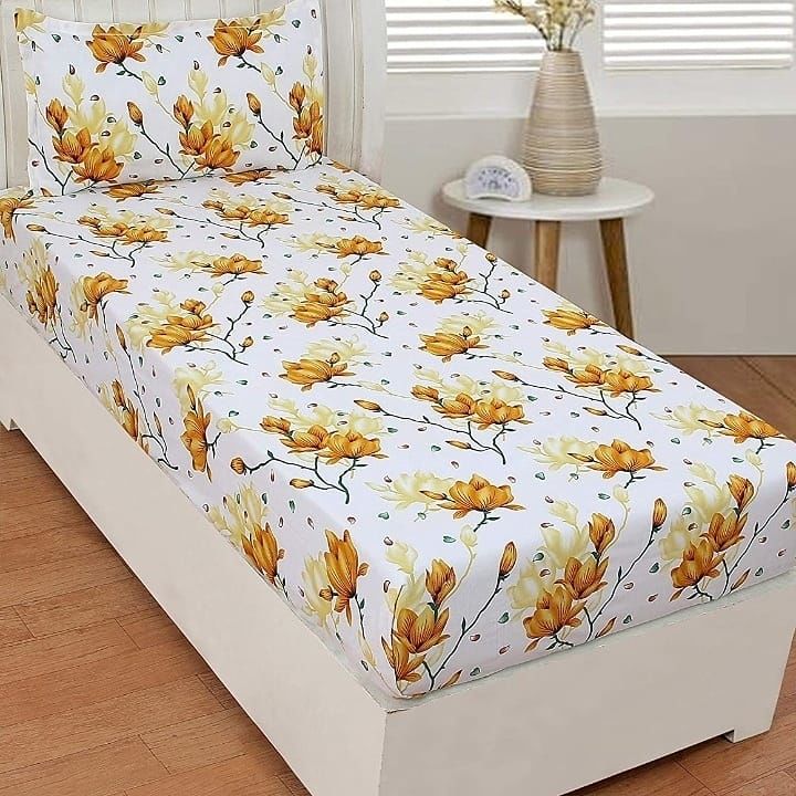 Single bed bedsheet uploaded by SIMMI INTERNATIONAL on 7/15/2021