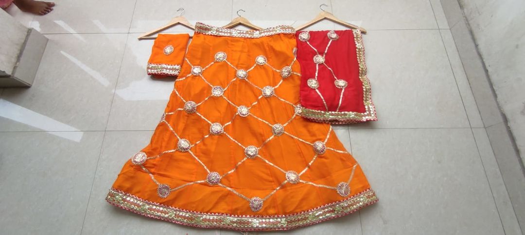 Post image I want 1 Pieces of I want gotta patti lehnga in heavy range.
Below is the sample image of what I want.