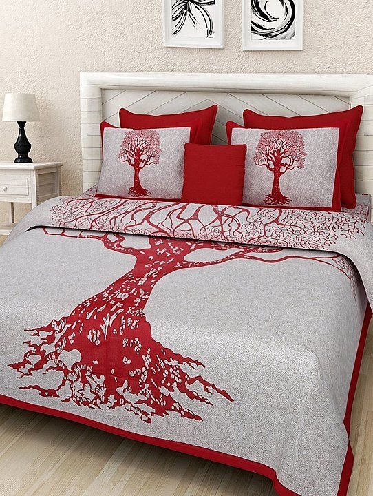 Post image One bedsheet with e pillow covers