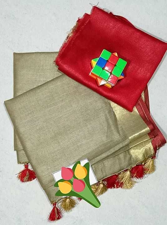 Pure bhagalpuri Women's Sarees uploaded by business on 8/22/2020